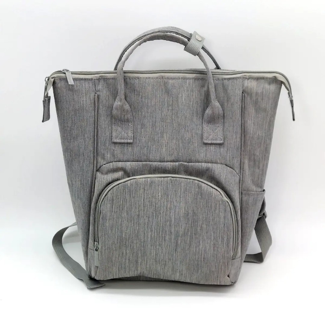 Enfamil Wonder Bag Gray Insulated Diaper Bag Bottle Travel Backpack ...