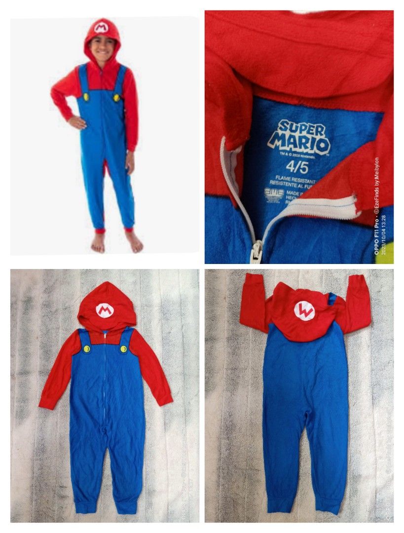 Boys discount mario onesie