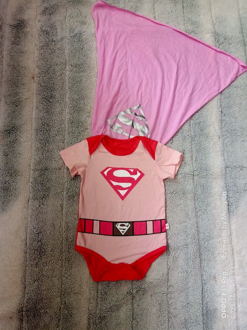 Baby girl best sale superhero onesie