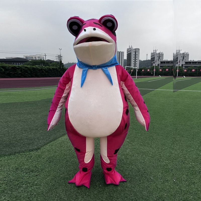 Frog Mascot Costume Cosplay Cartoon Doll Costume Adult Walking