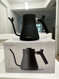 FELLOW -STAGG V1.2不鏽鋼測溫細口手沖壺。黑1000ml