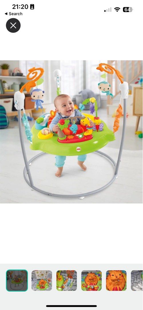 Roaring outlet rainforest jumperoo