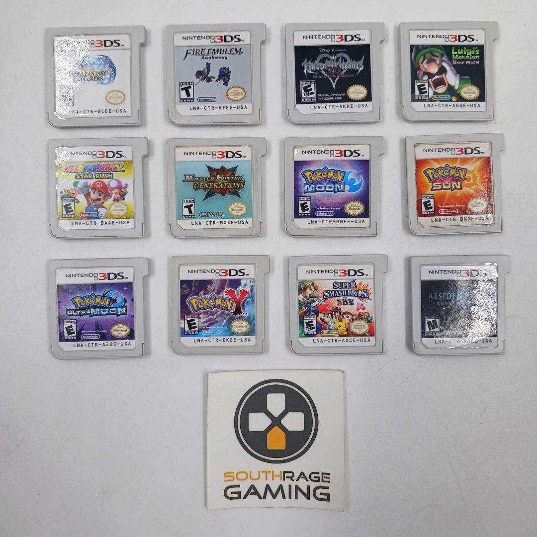 Nintendo 3ds games hotsell for sale