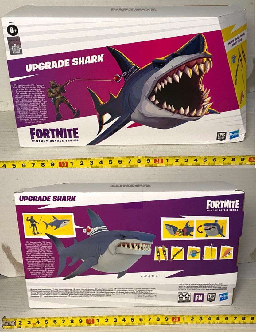 FORTNITE Victory Royale Series Upgrade Shark 48 Metal Mouth 49 Ragsy 49 Arcade