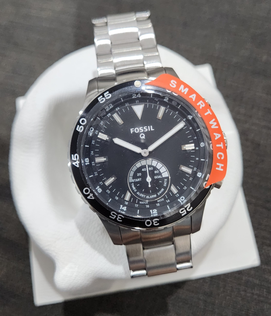 Fossil Q Crewmaster Analogue Men s Hybrid Smart Watch Men s