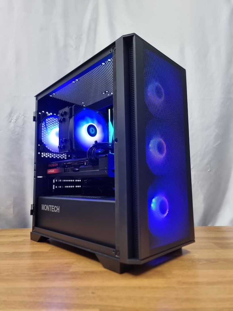 FREE DELIVERY RX 7800 XT SAPPHIRE RULSE RYZEN 5 7600