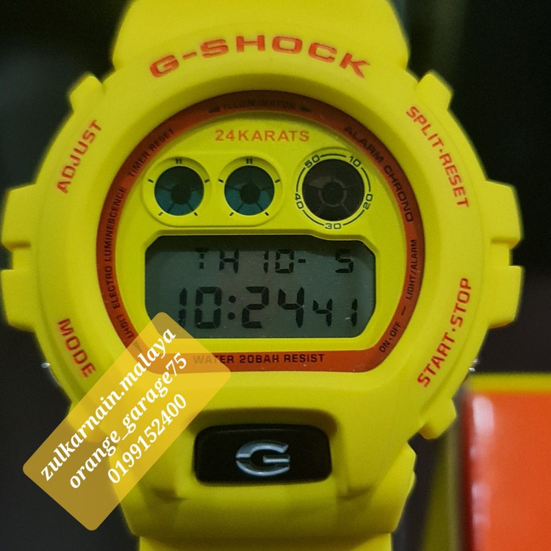 G Shock DW6900 24 Karats Clear Stock Price