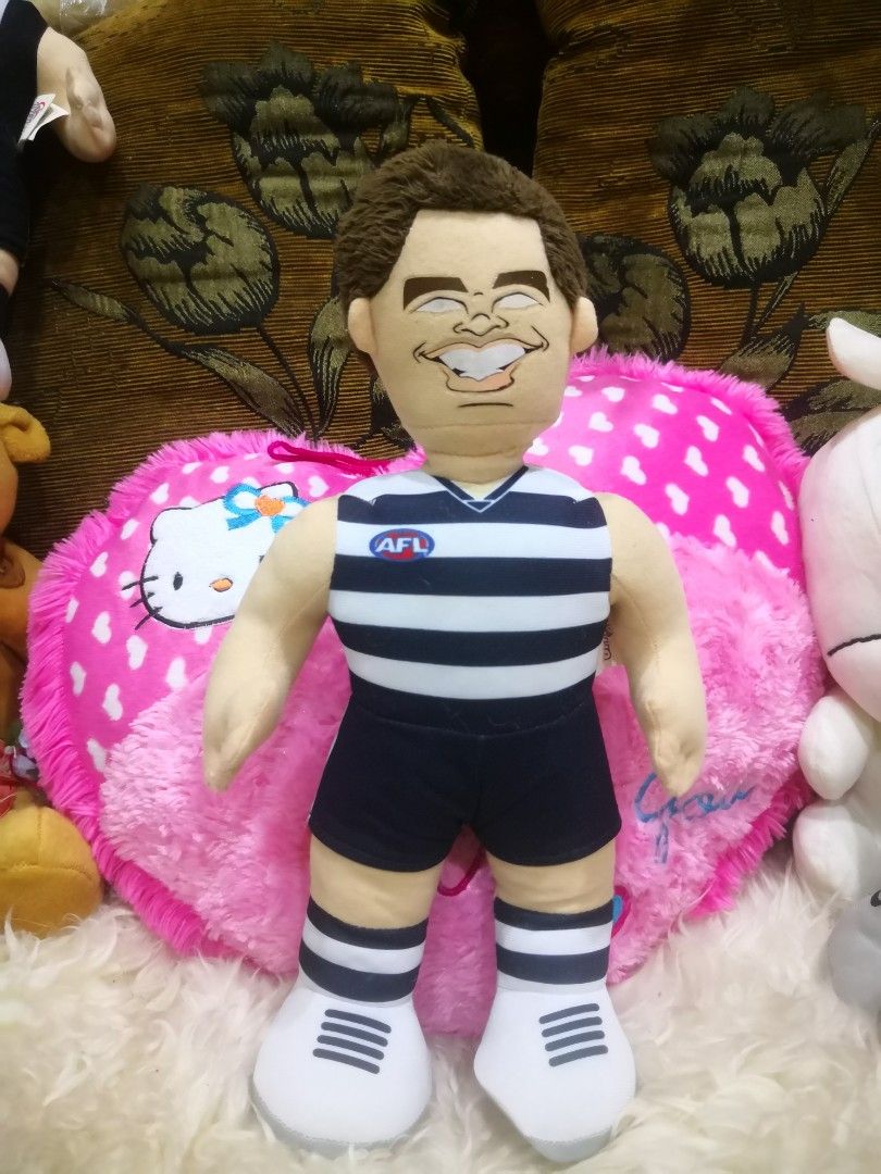 GEELONG CAT NO 26 HAWKINS FOOTBALL PLAYER PLUSH, Hobbies & Toys, Toys