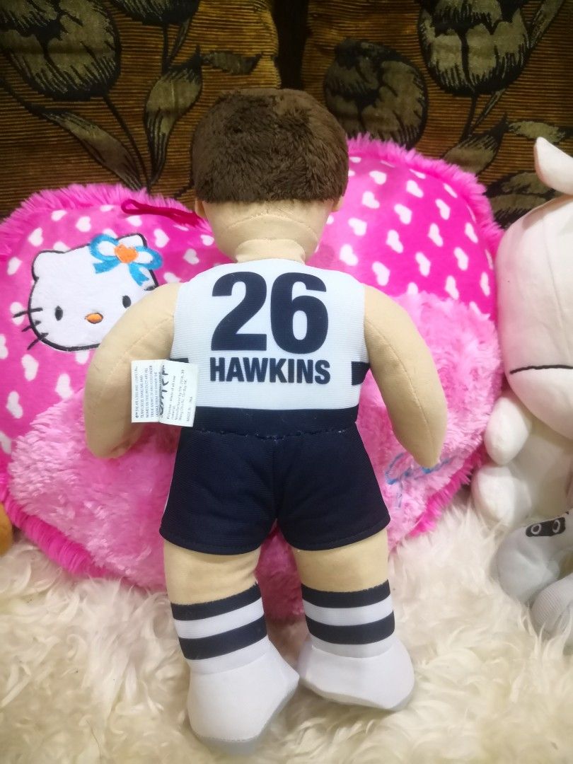GEELONG CAT NO 26 HAWKINS FOOTBALL PLAYER PLUSH, Hobbies & Toys, Toys
