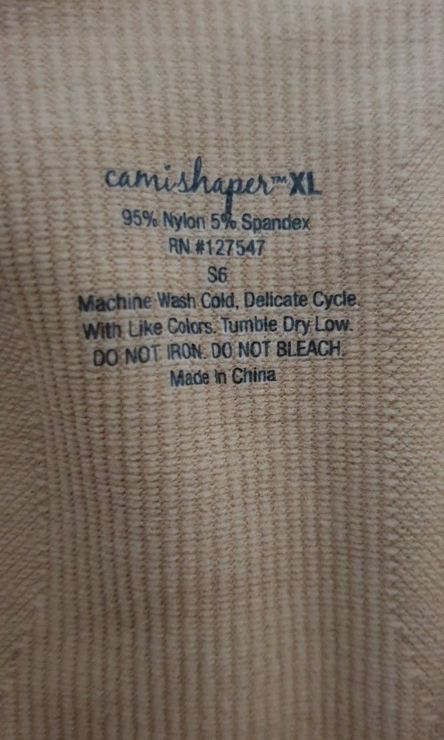 Genie cami shaper, XL, nude colour, Free shipping, Women's Fashion, Tops,  Sleeveless on Carousell