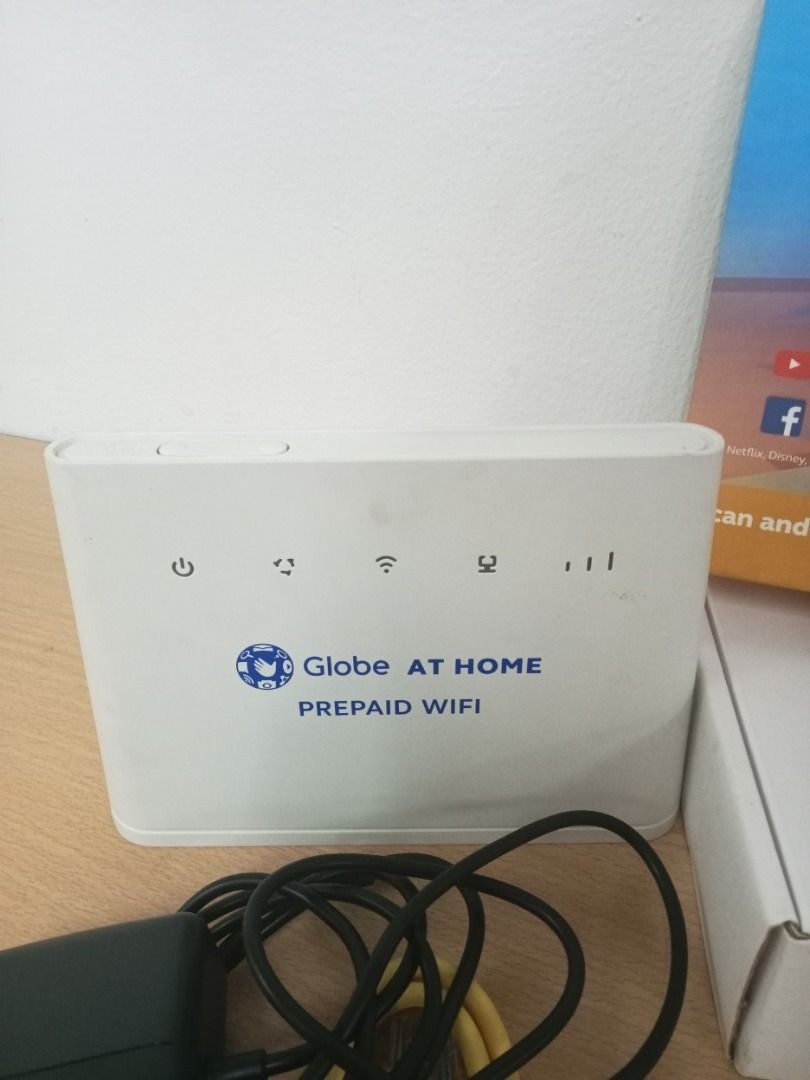 Globe at home prepaid wifi router - for sim replacement, Computers ...
