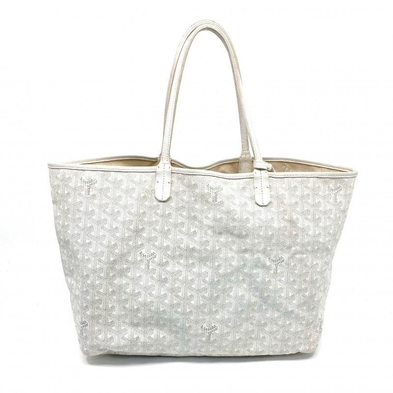 Goyard St Louis PM in White, Luxury, Bags & Wallets on Carousell