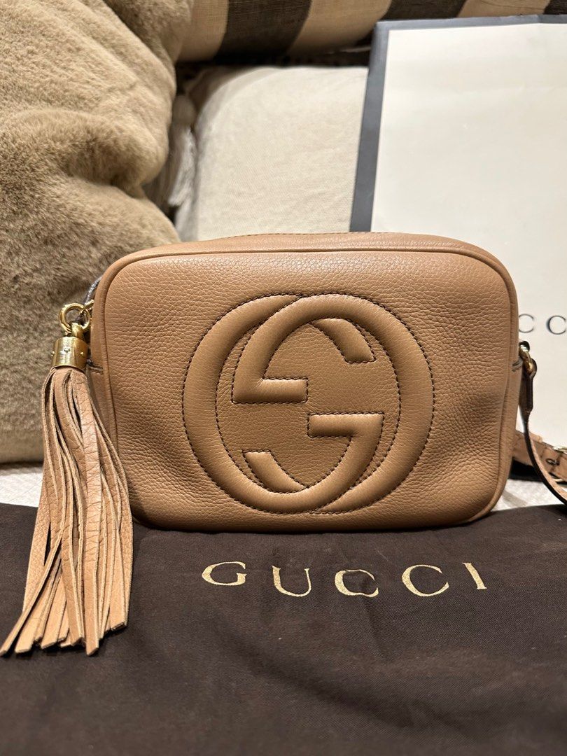 BOLSA GUCCI SOHO DISCO NUDE