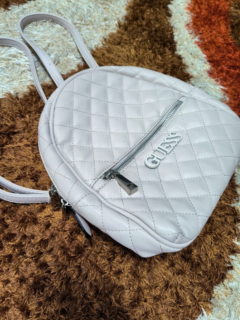 Light pink sales guess backpack