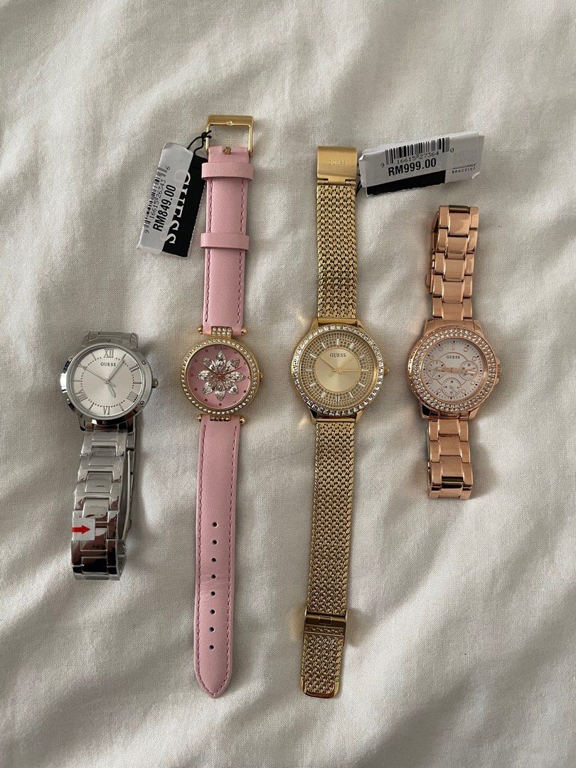 GUESS Watch Full Bloom Ladies Watches Women s Fashion Watches