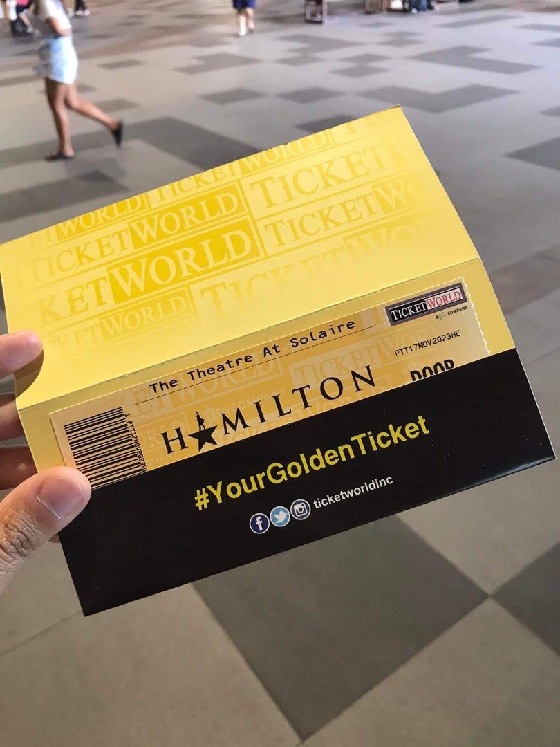 Hamilton best sale tickets november