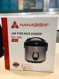 Hanabishi Rice Cooker Black series (1L, 1.5L, 1.8L & 2.8L) HHRC BLK