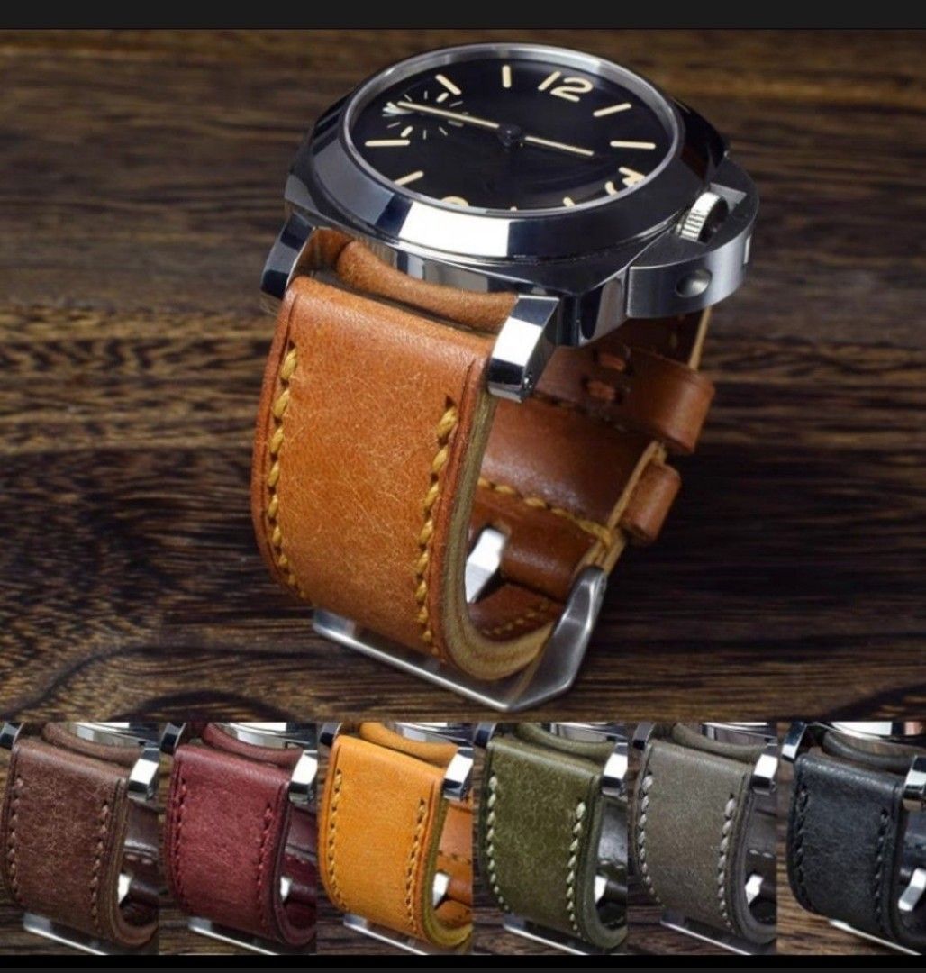 Leather thickness for watch strap clearance