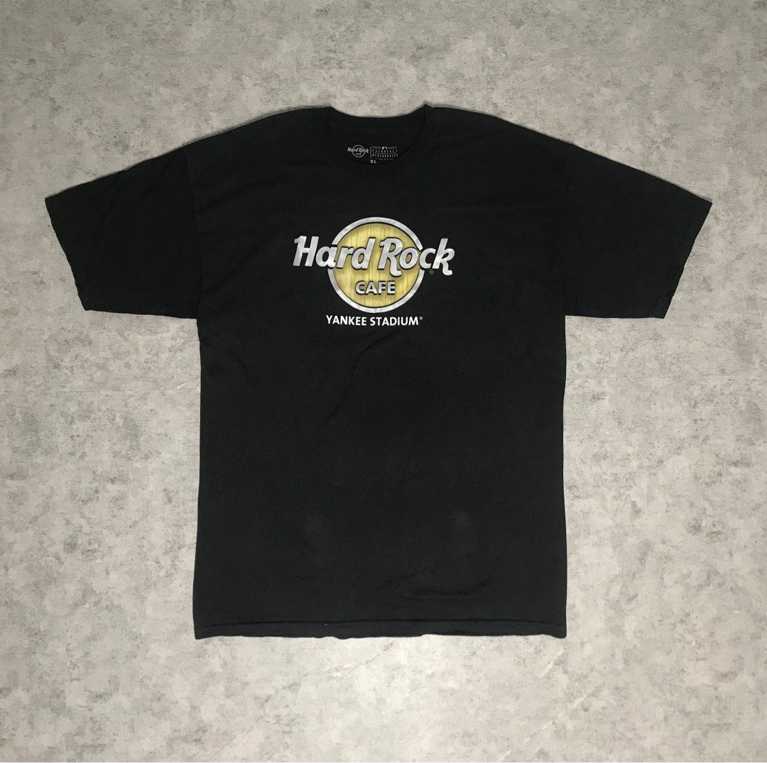 Hard Rock Cafe Yankee Stadium tshirt, Men's Fashion, Tops & Sets, Tshirts &  Polo Shirts on Carousell