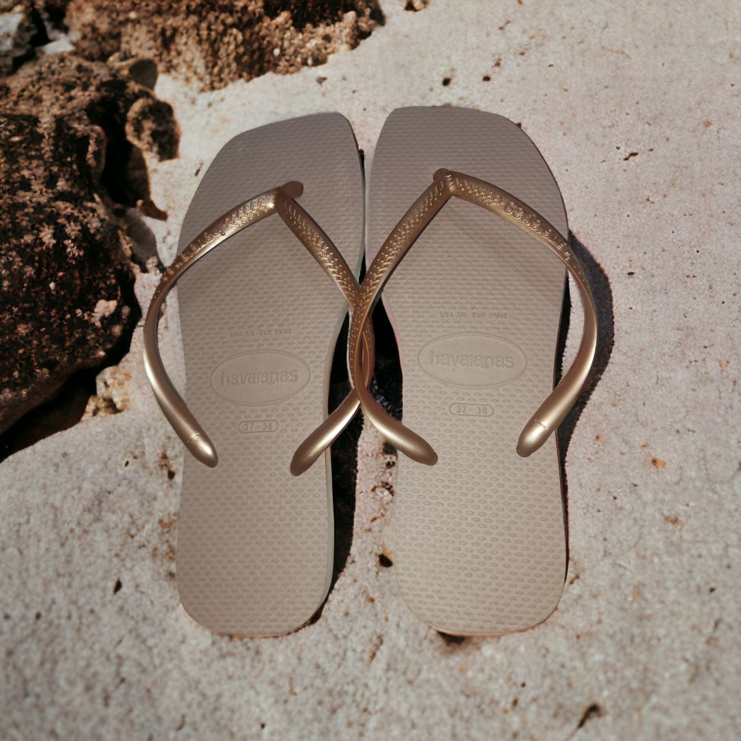 Havaianas Slim Square Solid Flip Flops