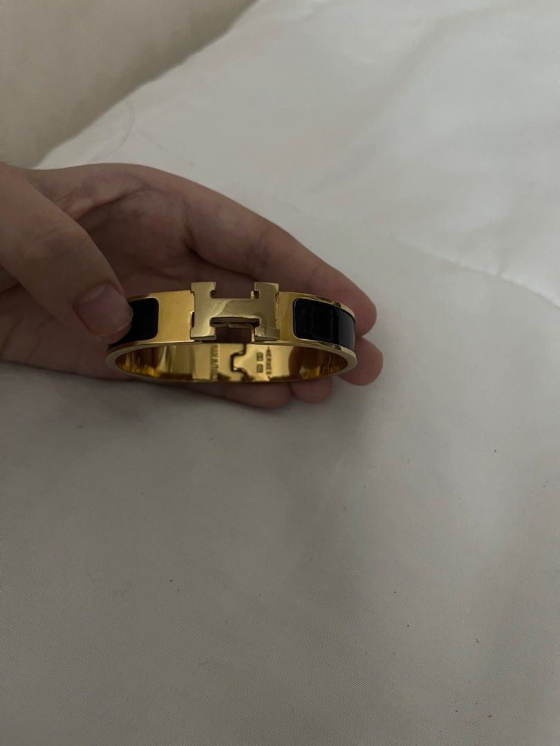 Hermes Clic Clac Bangles, Women's Fashion, Jewelry & Organizers ...