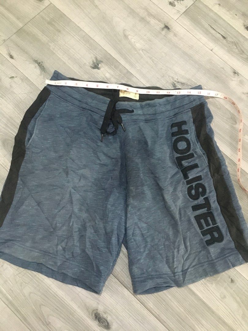 Hollister sweat short Men s Fashion Bottoms Shorts on Carousell