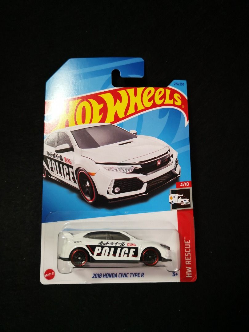 Hot wheels 2018 hotsell civic type r