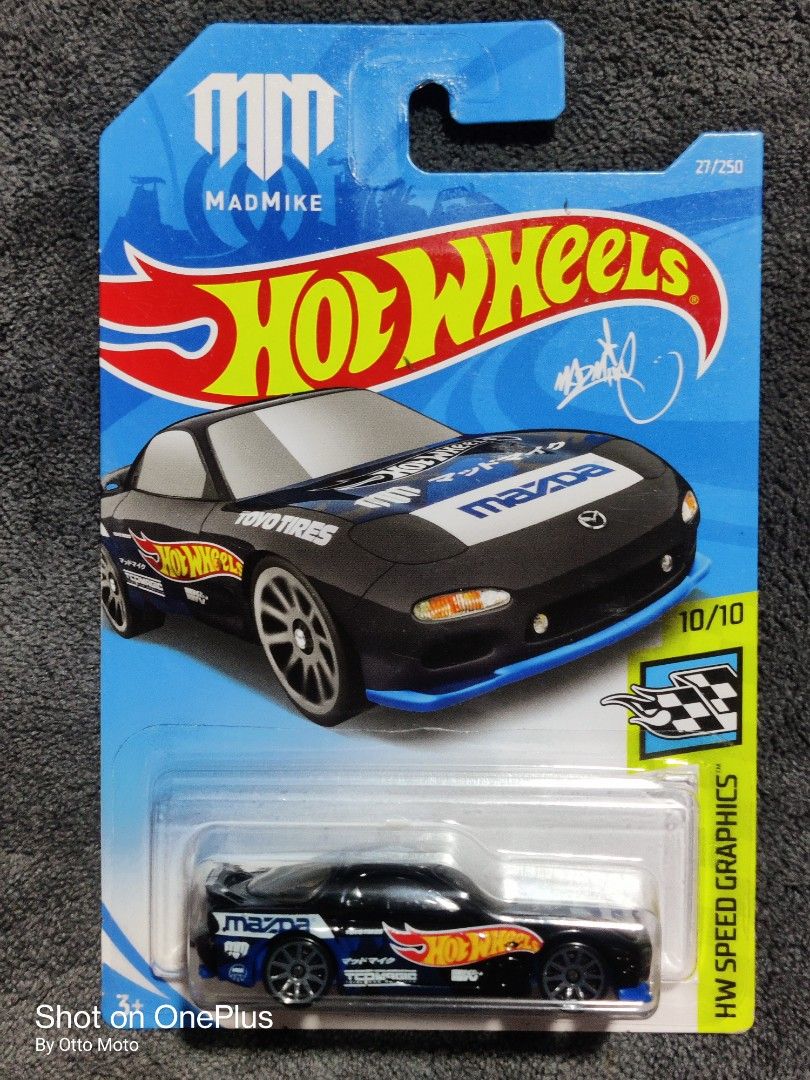 Hot wheels mad mike hot sale rx7