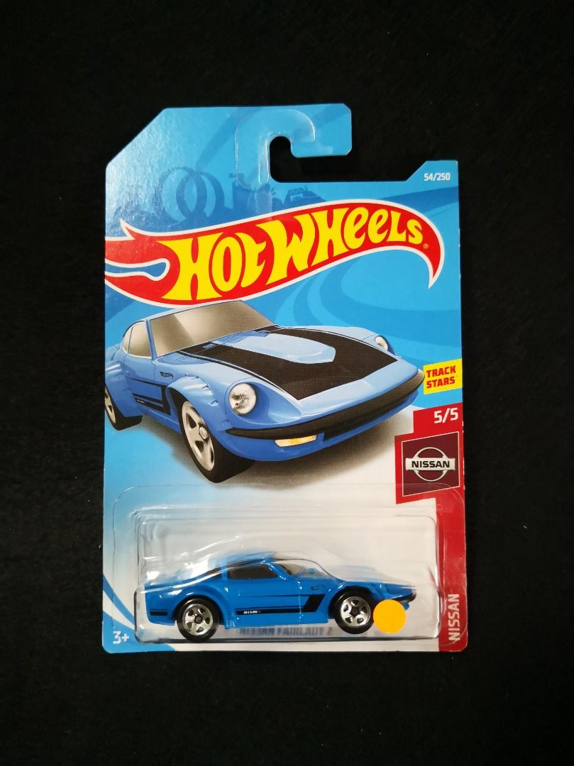 Hot Wheels Nissan Fairlady Z Blue Hobbies Toys Toys Games on