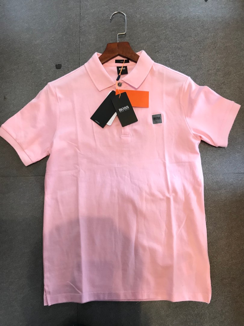 Boss - Man - Pink - Polo Shirts main image 1