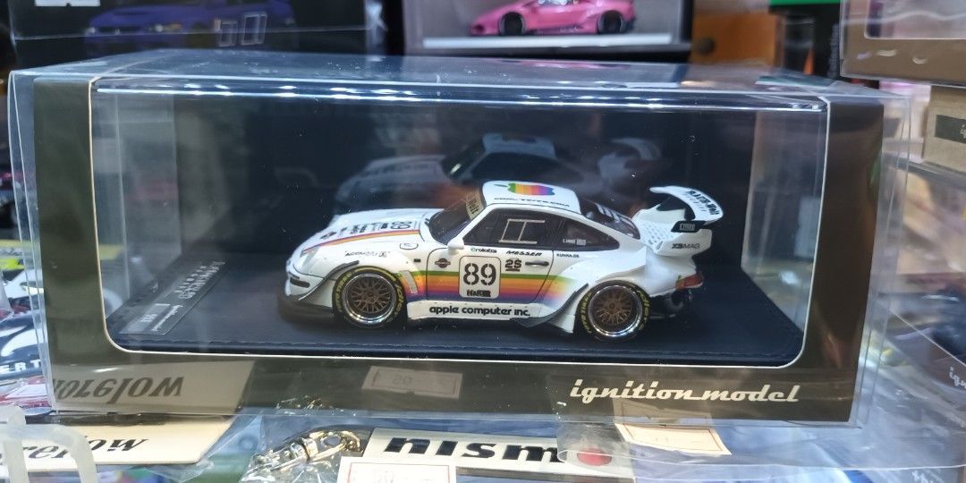 IGNITION Model IG 1:43 RWB 993 WHITE APPLE 蘋果#89, 興趣及