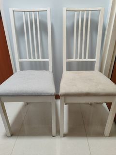 LIDÅS Chair, white/Sefast chrome plated - IKEA