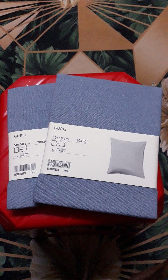 GURLI Cushion cover, white, 26x26 - IKEA