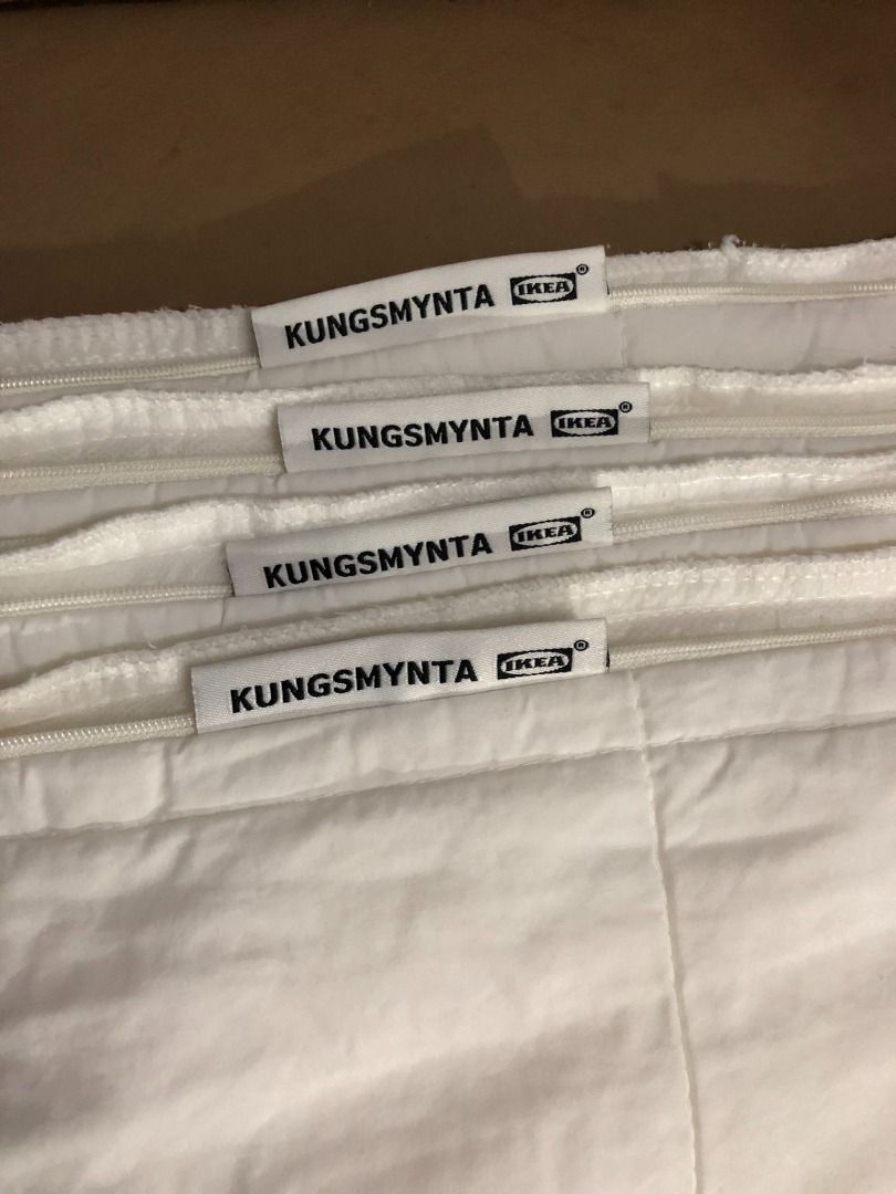 IKEA Kungsmynta Pillow Protector Furniture Home Living Bedding