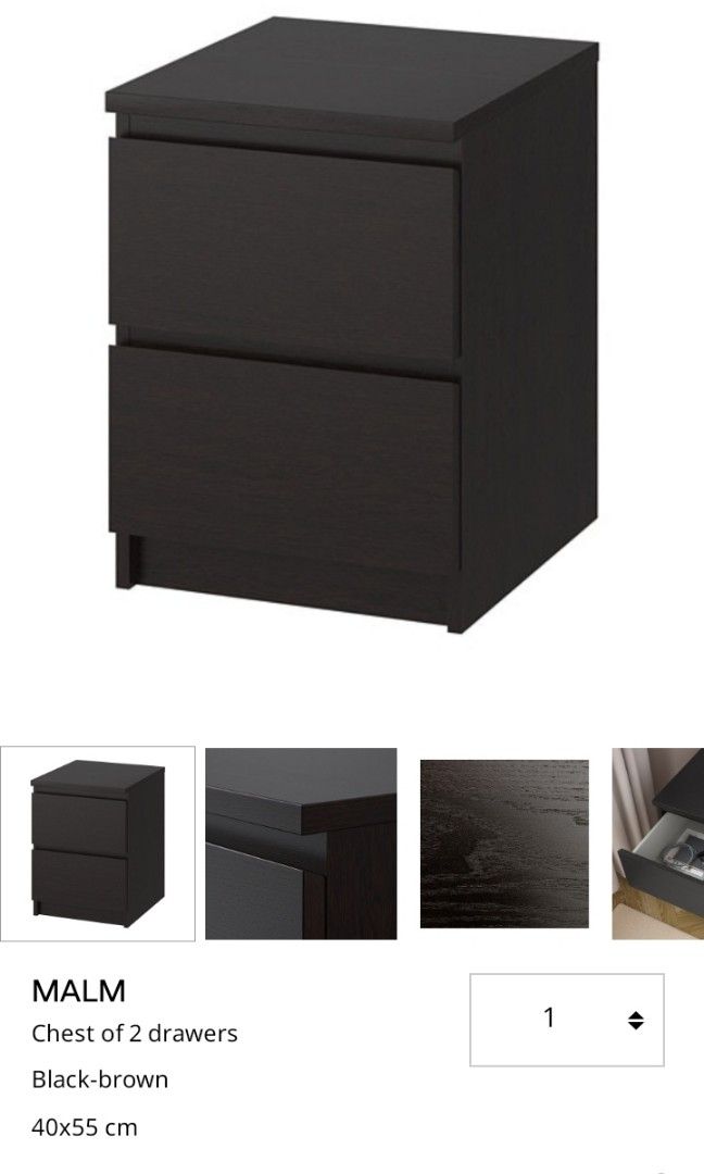 Ikea Malm drawer, Furniture & Home Living, Furniture, Shelves,