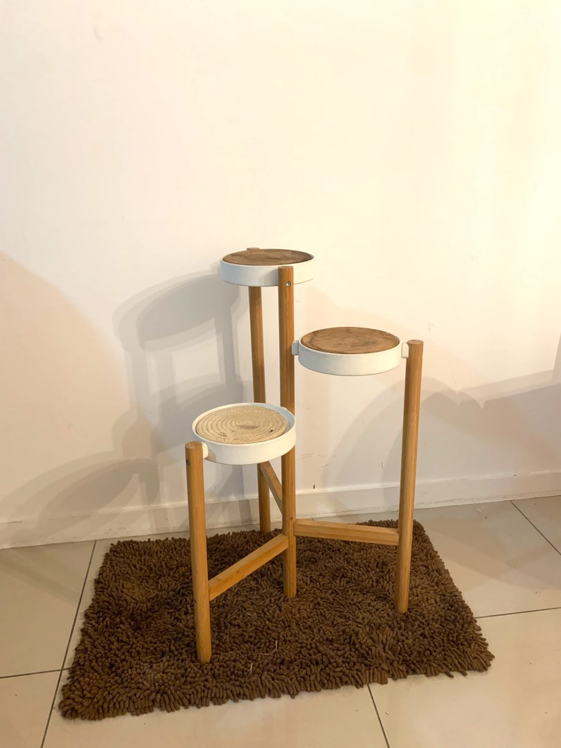 IKEA satsumas Plant stands & movers, Furniture & Home Living, Furniture