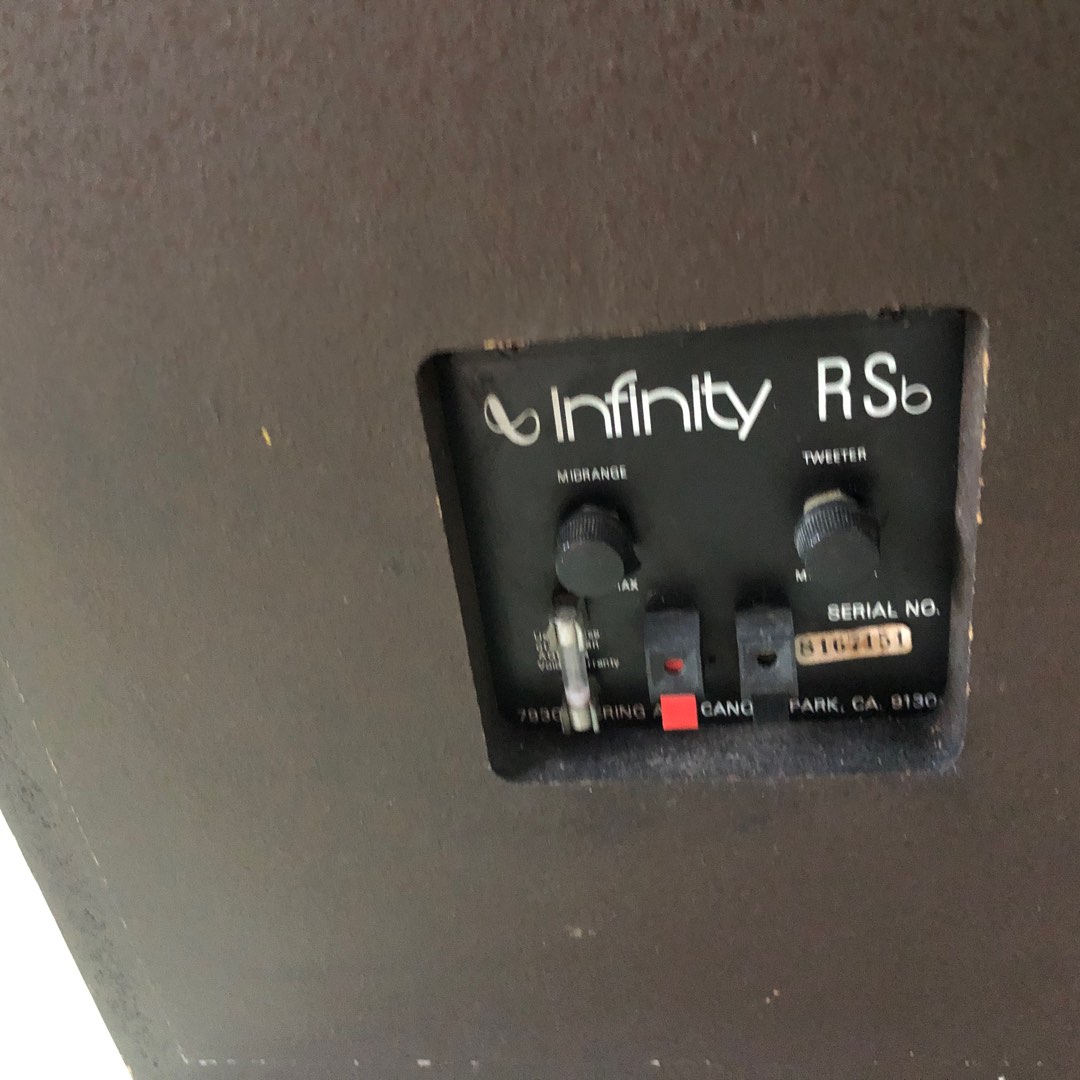 Infinity speaker, Audio, Soundbars, Speakers & Amplifiers on Carousell