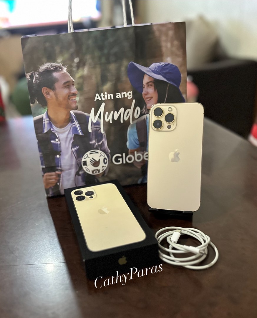 iPhone 13 ProMax (256GB/Gold/globelocked), Mobile Phones & Gadgets