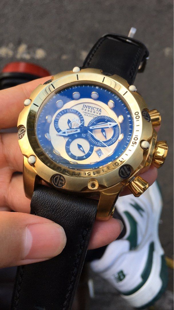 Jam tangan invicta reserve model no 14400 original big size Fesyen Pria Jam Tangan di Carousell