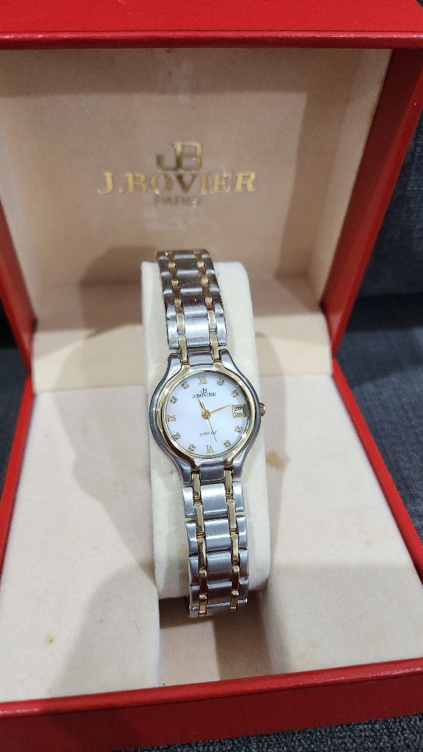 J. Bovier Paris Sapphire watch