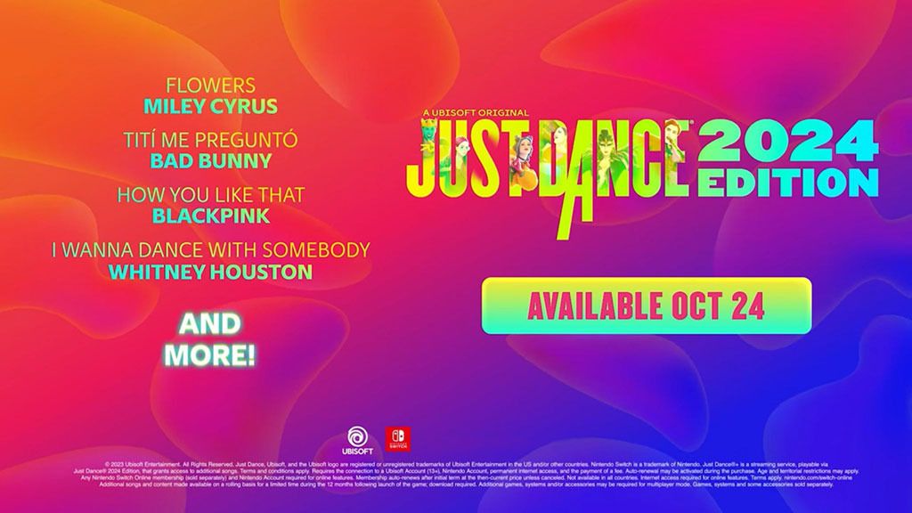 Just Dance 2024 (Code-In-A-Box) - Nintendo Switch - EB Games New