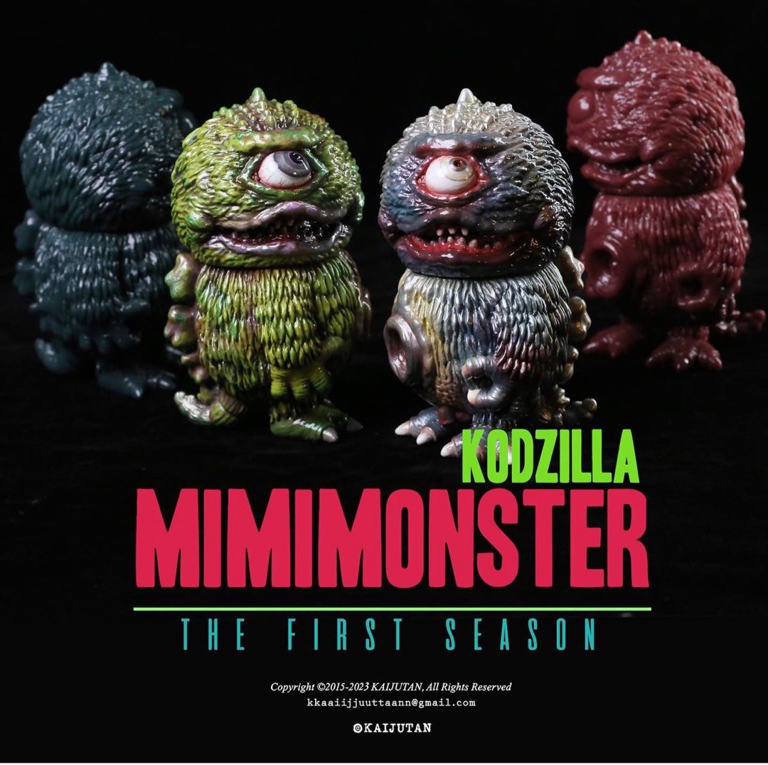 Kaiiu tan - The First Season mimikodzilla 全新原價放mad mickey man