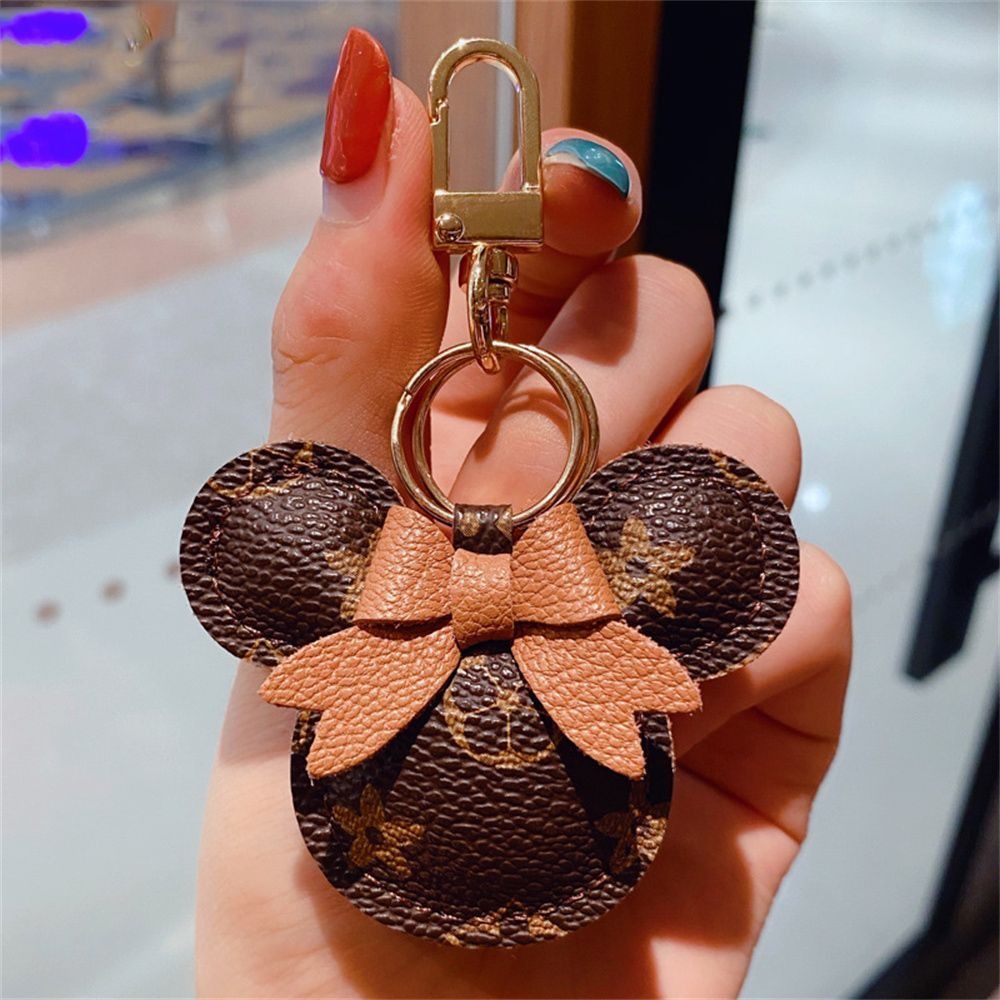 LV Keychain Cute Mickey Minnie Mickey Mouse Keychain