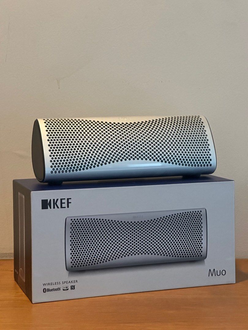 KEF Muo Bluetooth Hi Fi Wireless Speakers High Resolution Audio