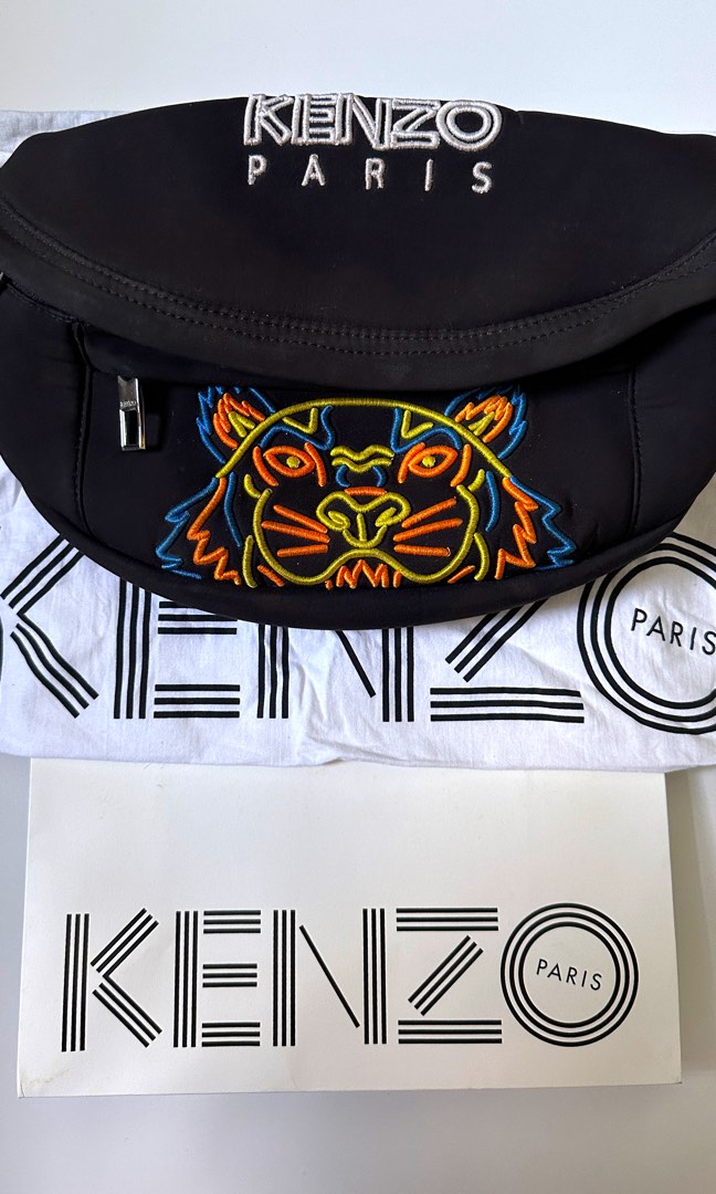 Kenzo neoprene tiger bumbag store