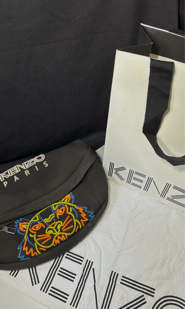 Kenzo top neon bag