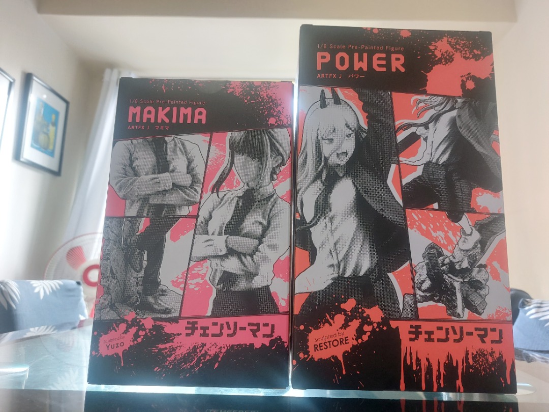 Kotobukiya Makima & Power Set 1/8 Scale Figure (Chainsaw Man