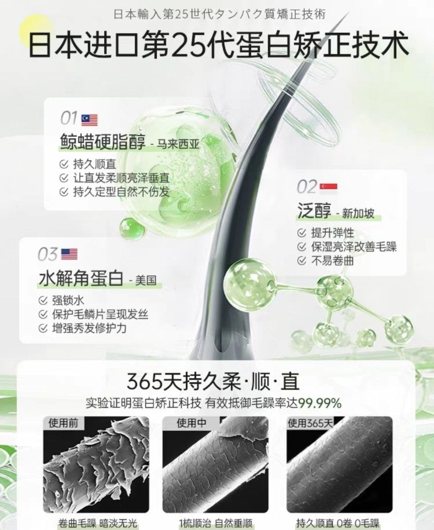 KPA hair straightening cream DIY home kit