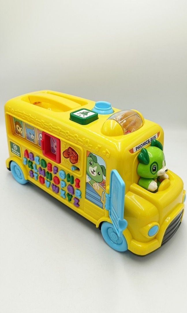 LeapFrog Phonics Fun Animal Bus A17 Hobbies Toys Toys