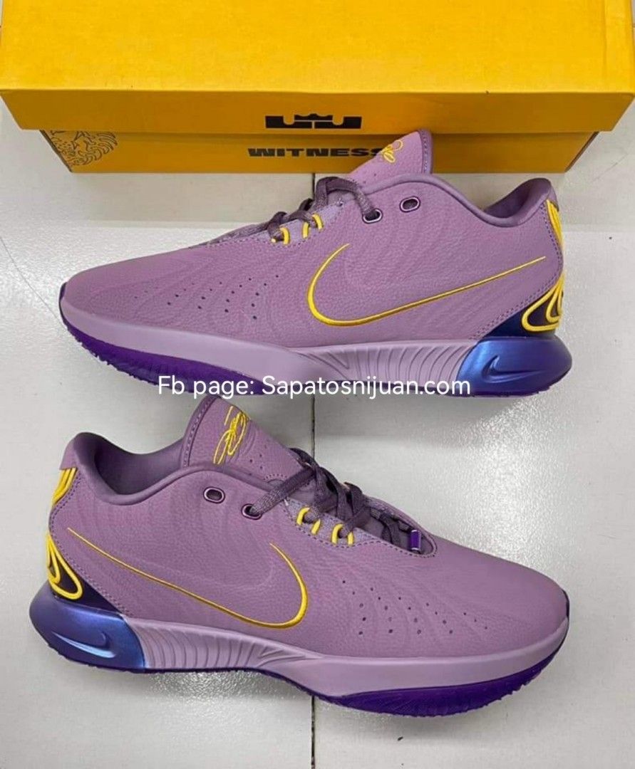 Lebron 2 1 Purple Men s Fashion Footwear Sneakers on Carousell